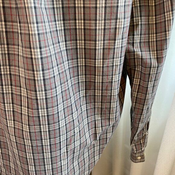 Eddie Bauer Legend Wash Plaid Button Front Shirt SZ L - Picture 10 of 16